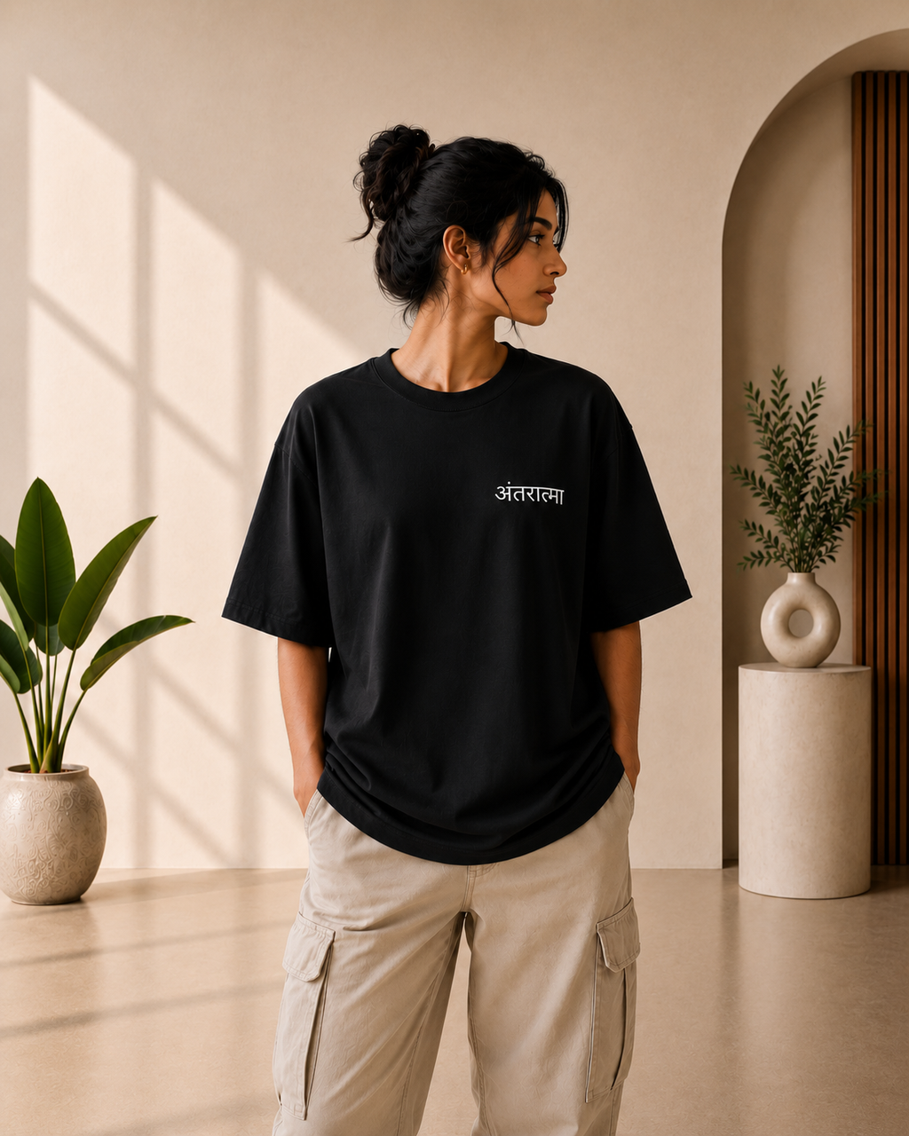 Antaratma Graphic Oversized T-shirt