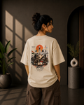 ISRO Graphic Oversized T-shirt