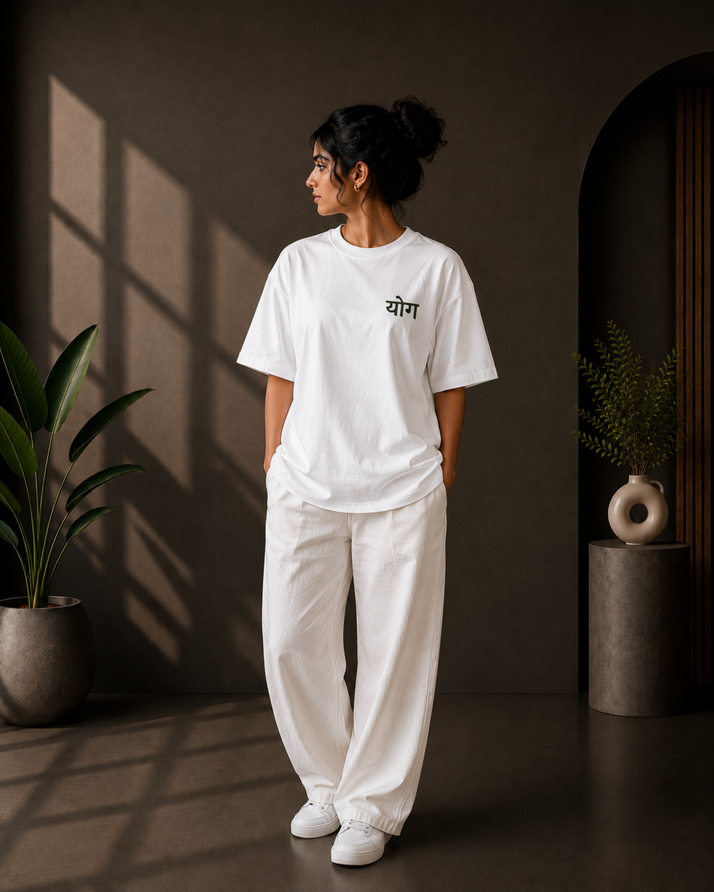 Yoga Graphic Oversized T-shirt