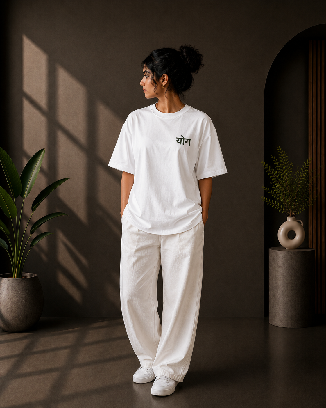 Yoga Graphic Oversized T-shirt