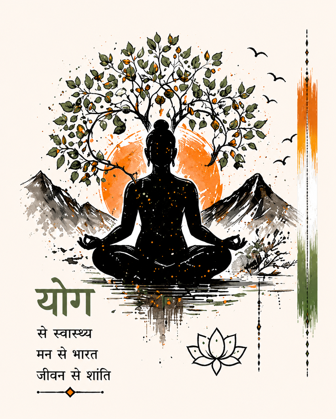 Yoga Graphic Oversized T-shirt