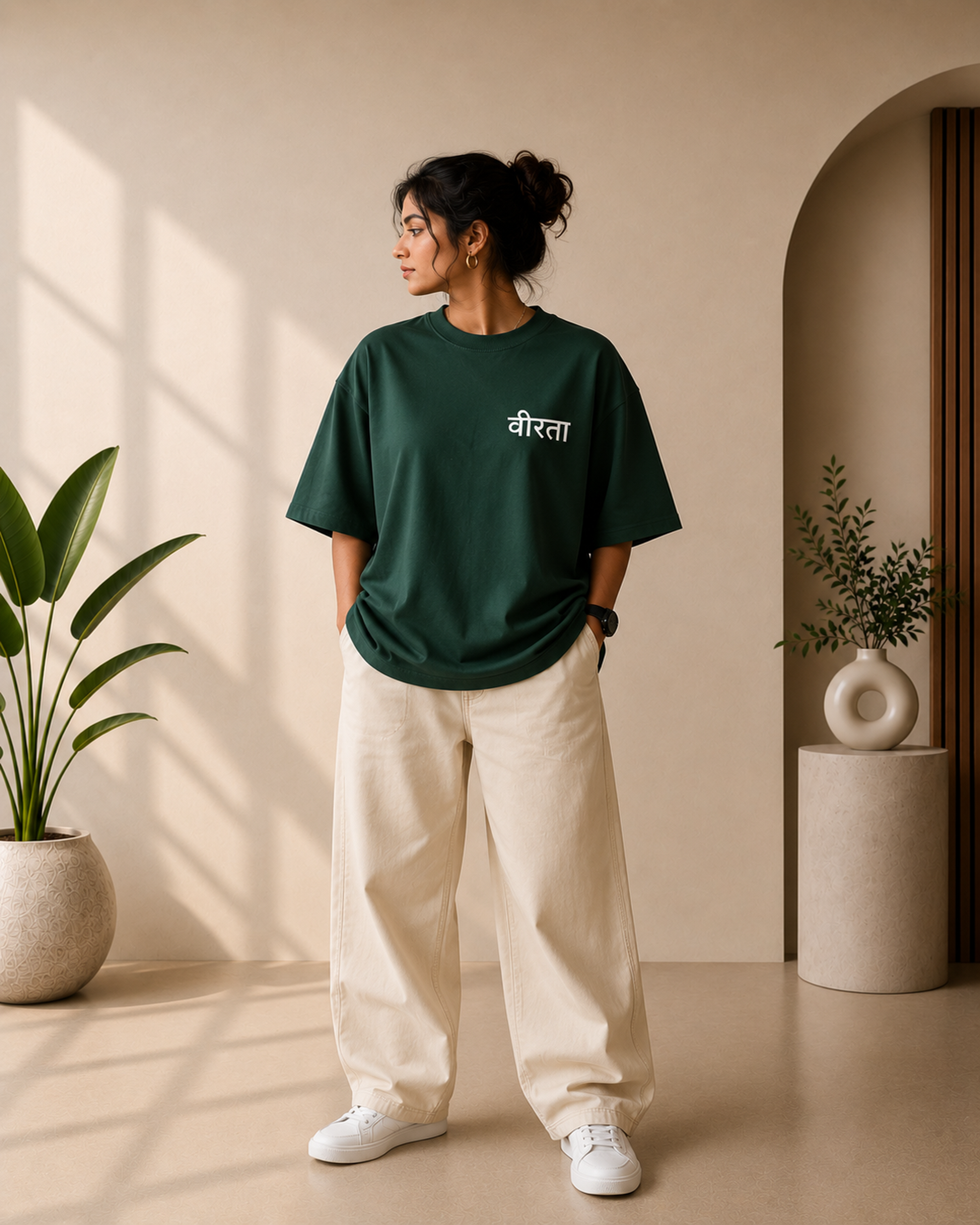 Veerta Graphic Oversized T-Shirt