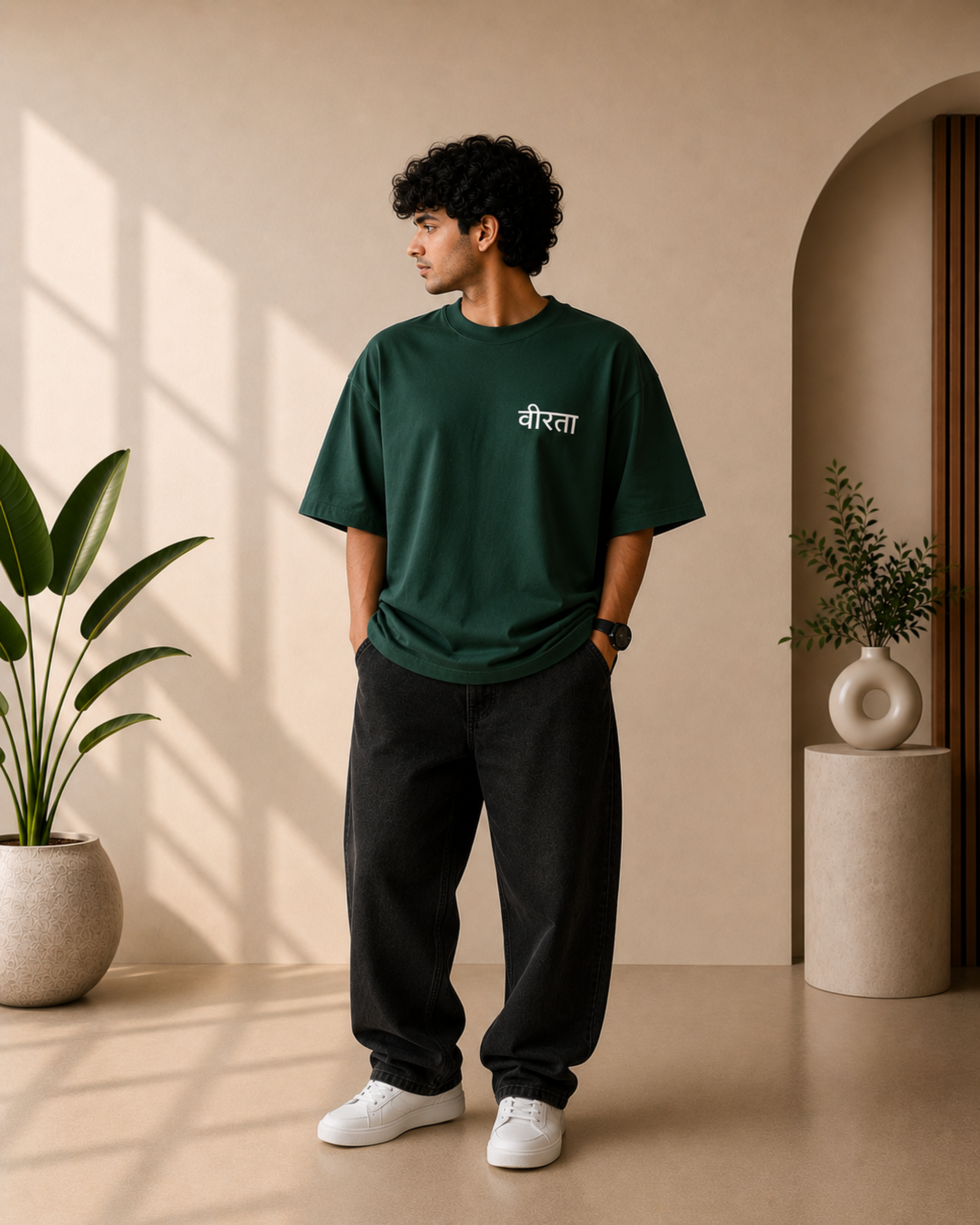 Veerta Graphic Oversized T-Shirt